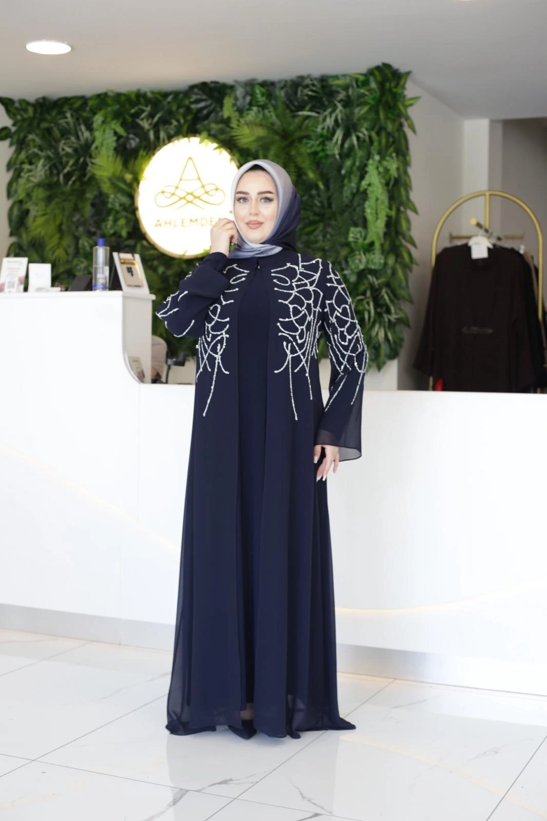 ŞİFON ABAYA TAKIM CNR5037 KOD